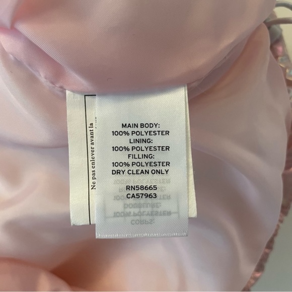 SOLD - BP Nordstrom Iridescent Oversize Puffer Jacket Pink Large NWT - Picture 11 of 11